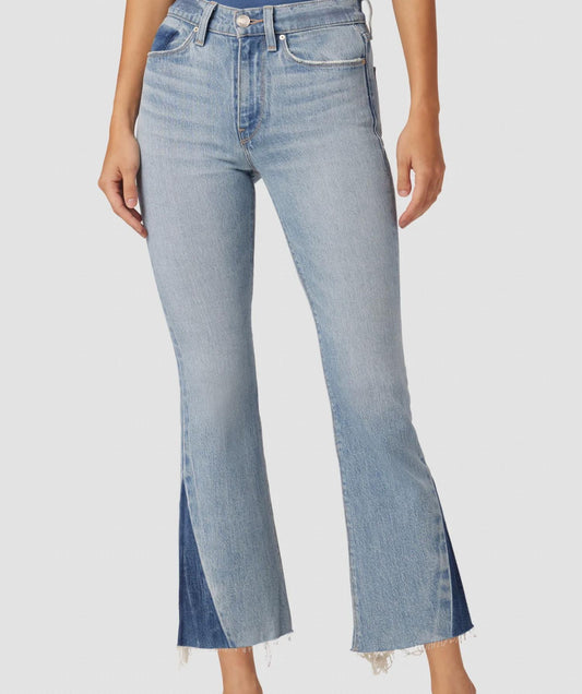 Barbara High-Rise Bootcut Crop Jean