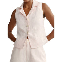 Dl1961 - Women'S - Neev Sleeveless Linen Crop Top