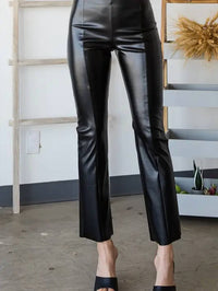 Heimish Usa - Straight Leg Faux Leather Pants