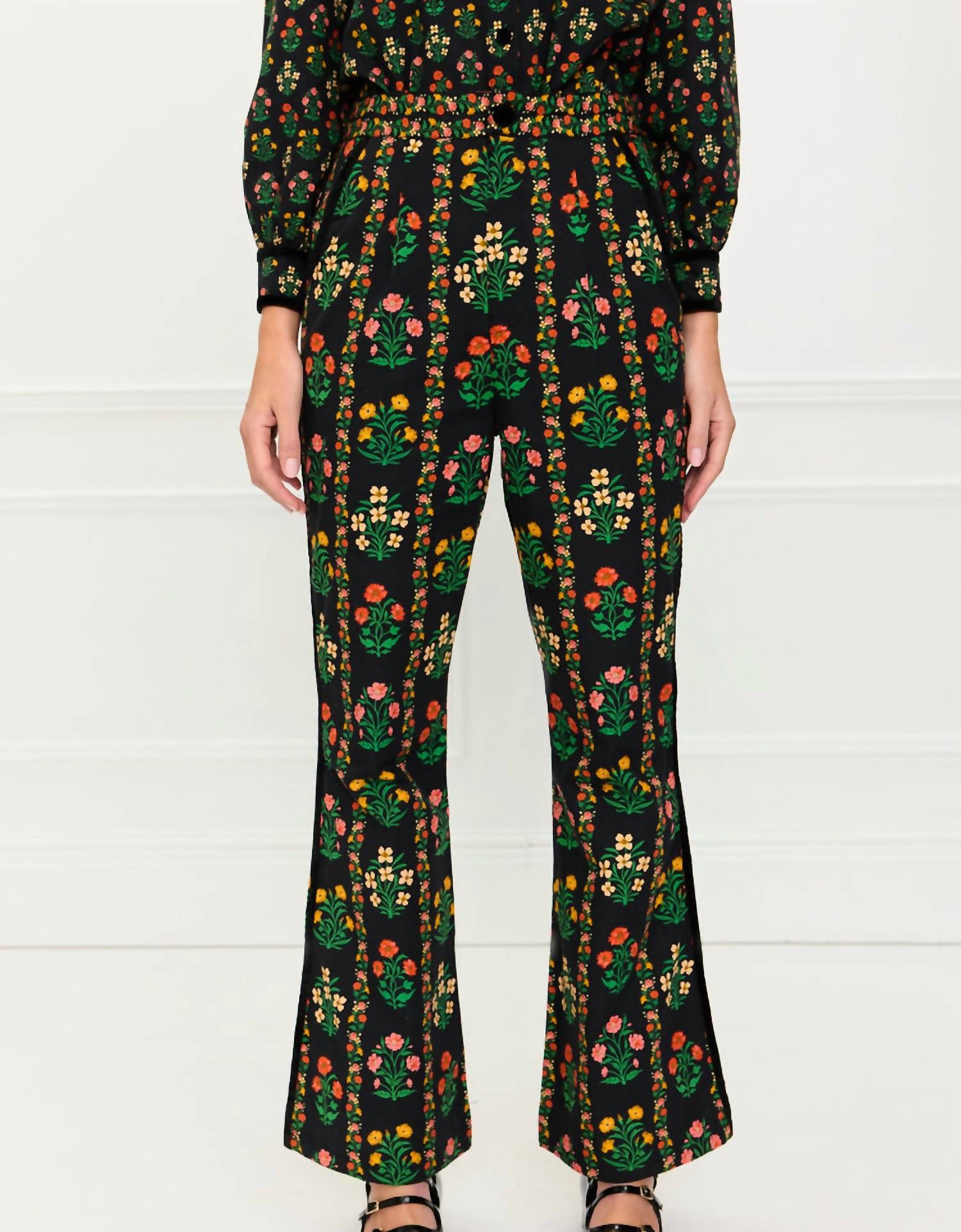 Pink City Prints - Romy Flared Pants