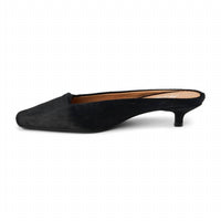 Matisse - Women’s Classy Square Toe Kitten Heel Mules