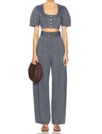 Matthew Bruch - Pleated Barrel Trouser