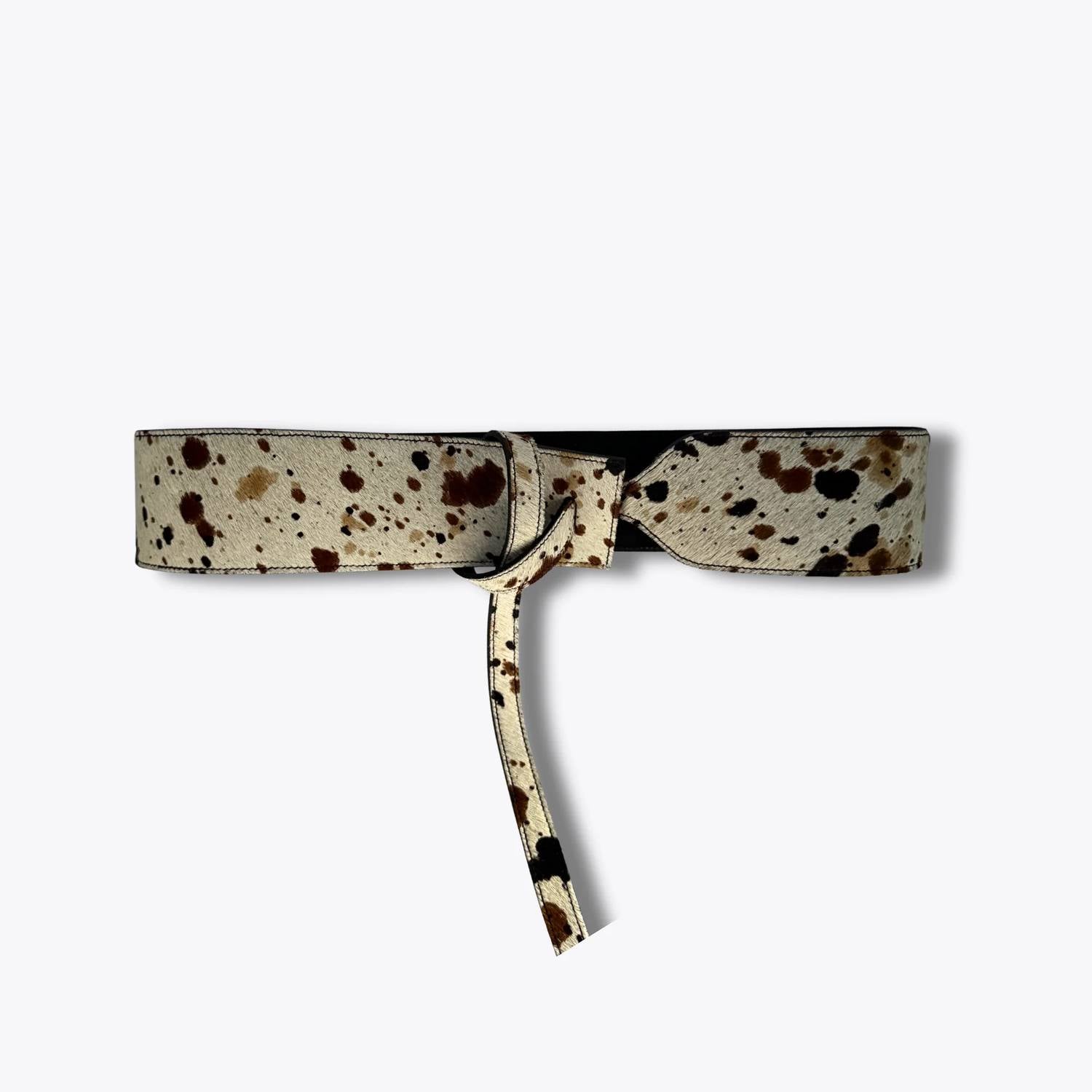 Florez - Women's Tandil Hair-on Wrap Belt