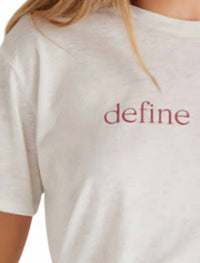 Z Lounge - Define Nice Short Sleeve Boyfriend Tee
