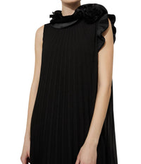 Joseph Ribkoff - Sleeveless Pleated Dress