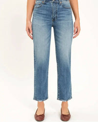 DAZE Straight Up High Rise Jeans in stunner 1 - women's jeans