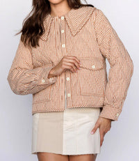 Storia - Quilted Long-Sleeve Jacket