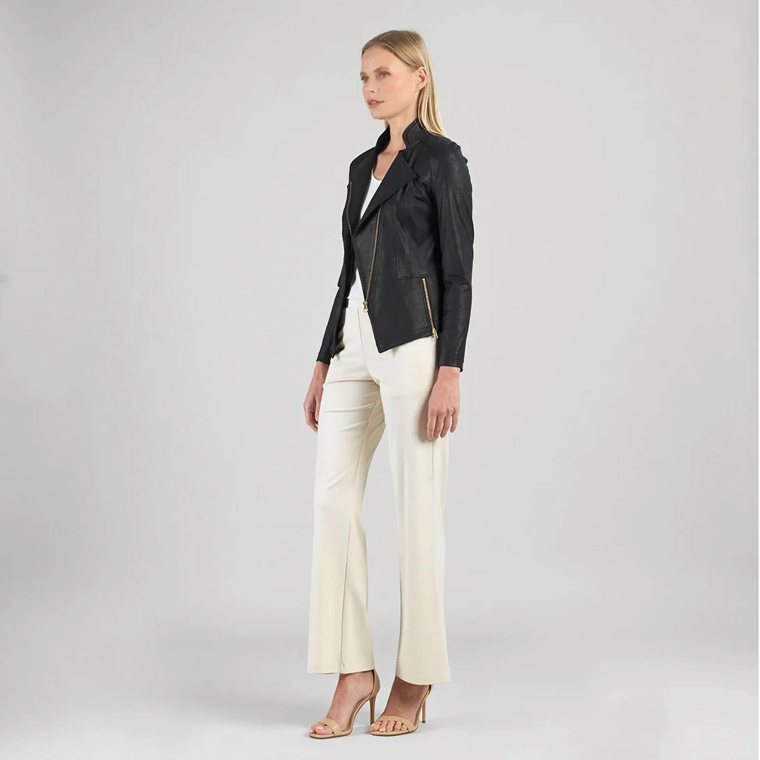 Clara Sun Woo - Liquid Leather Signature Jacket