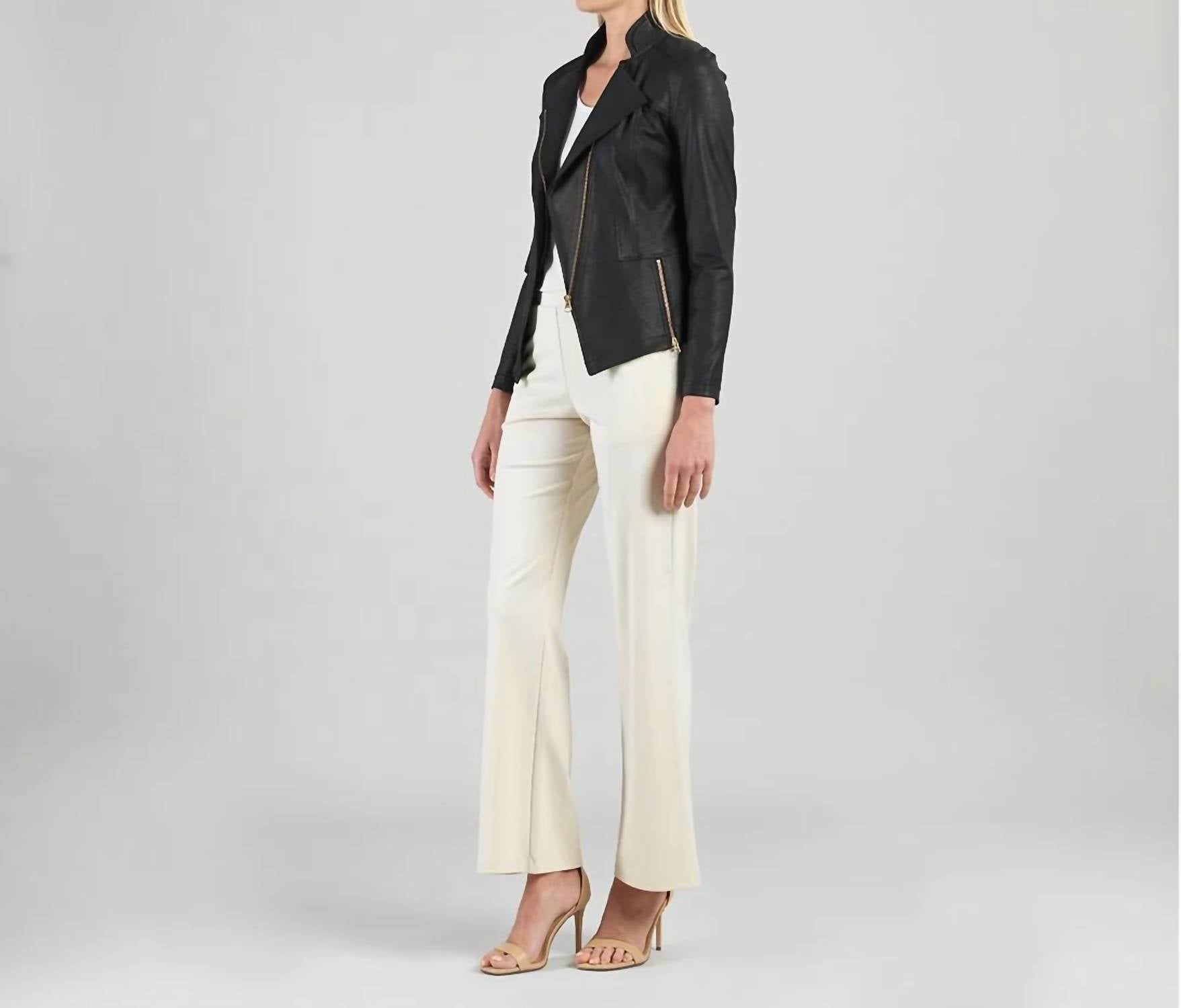 Clara Sun Woo - Liquid Leather Signature Jacket