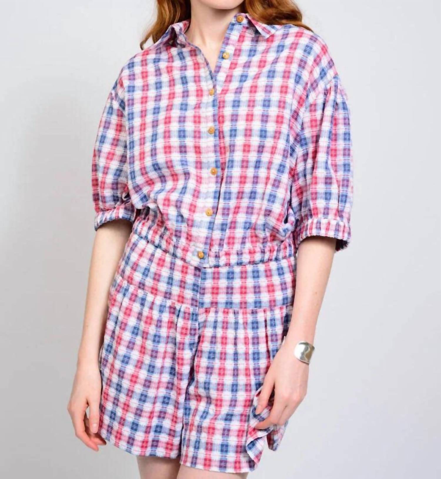 Ivy Jane - Women's Plaid Skort
