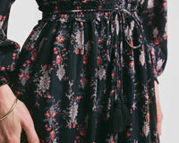 byTiMo Bohemian Belt Dress in midnight paisley - women's dress - view 4