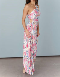 DRESS FORUM Reese Midi Dress in dreamy floral - women's dress - alternate view