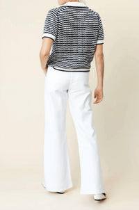 Simkhai - Kenzie Short Sleeve Polo Tee