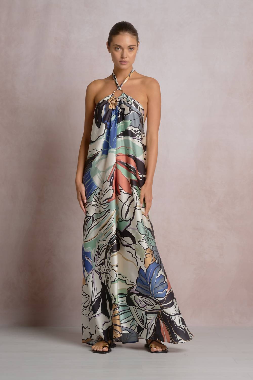 Elan - Halter Maxi Dress