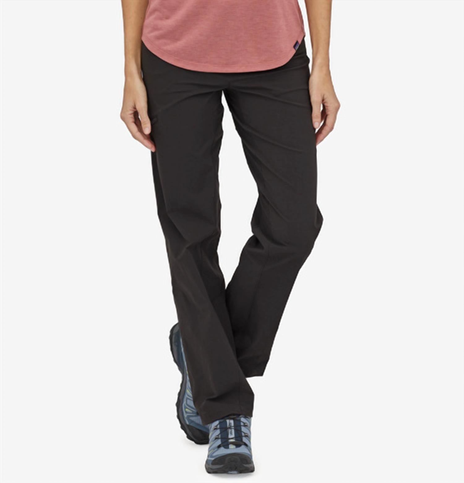 Patagonia Quandary Regular Fit Pants in black - women's pants