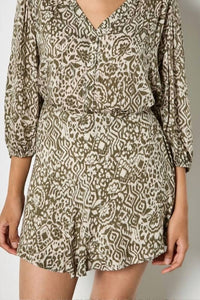 Apricot - Fern Mini Skirt
