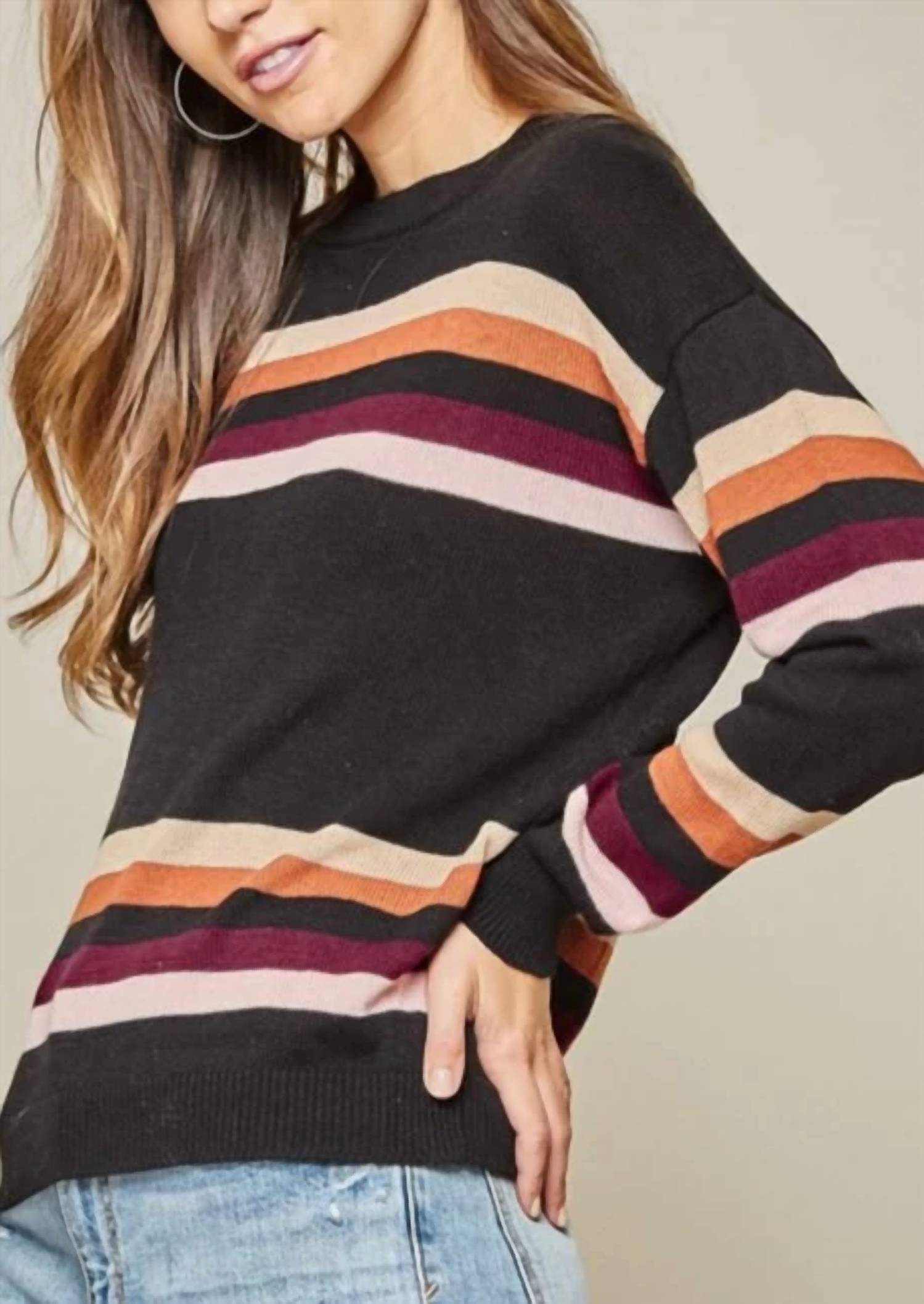 Andree By Unit - Striped Sweater