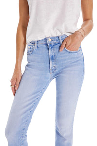 Mother - Insider Crop Step Fray Jean