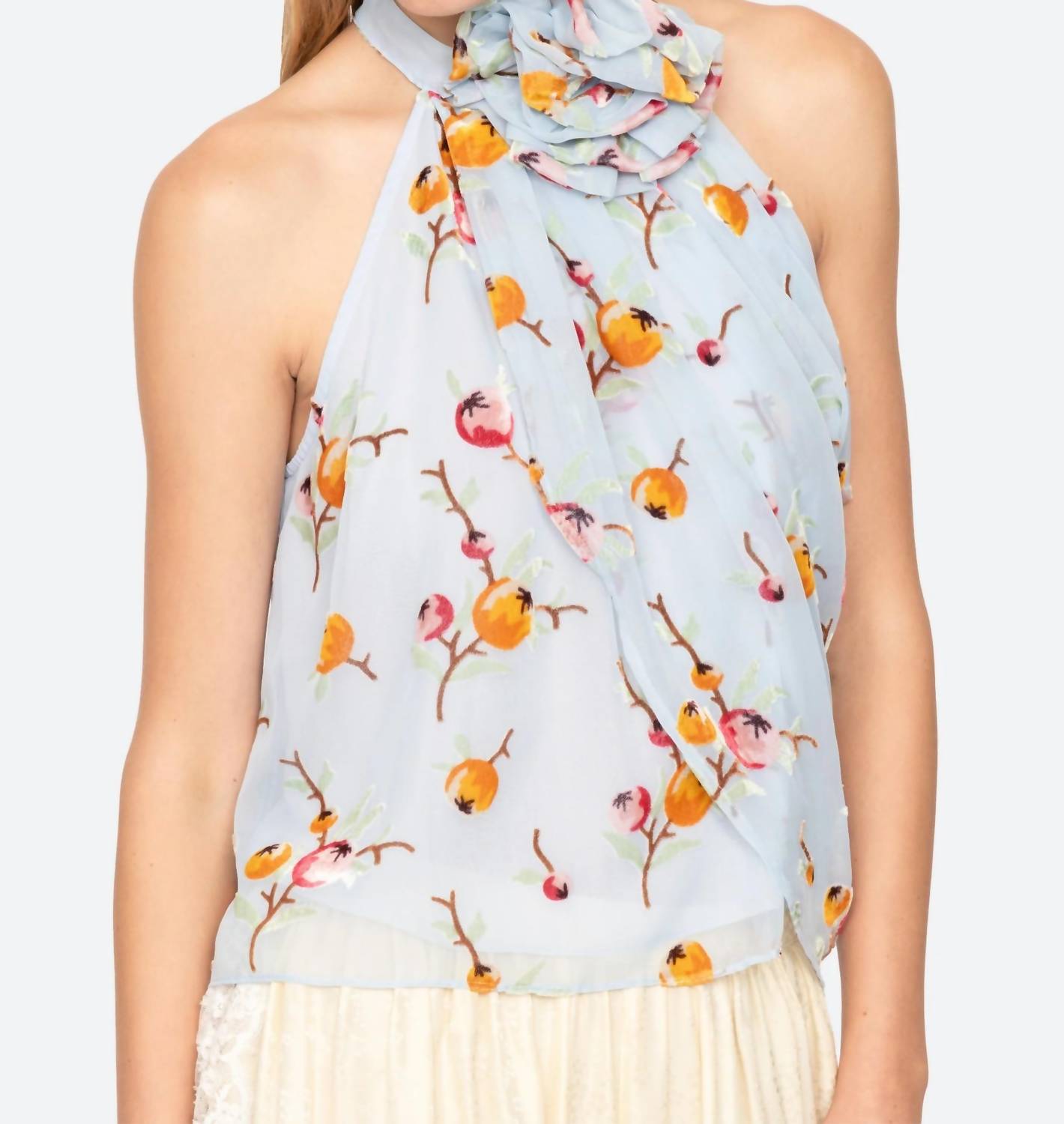 Sea - Freya Print Tank Top