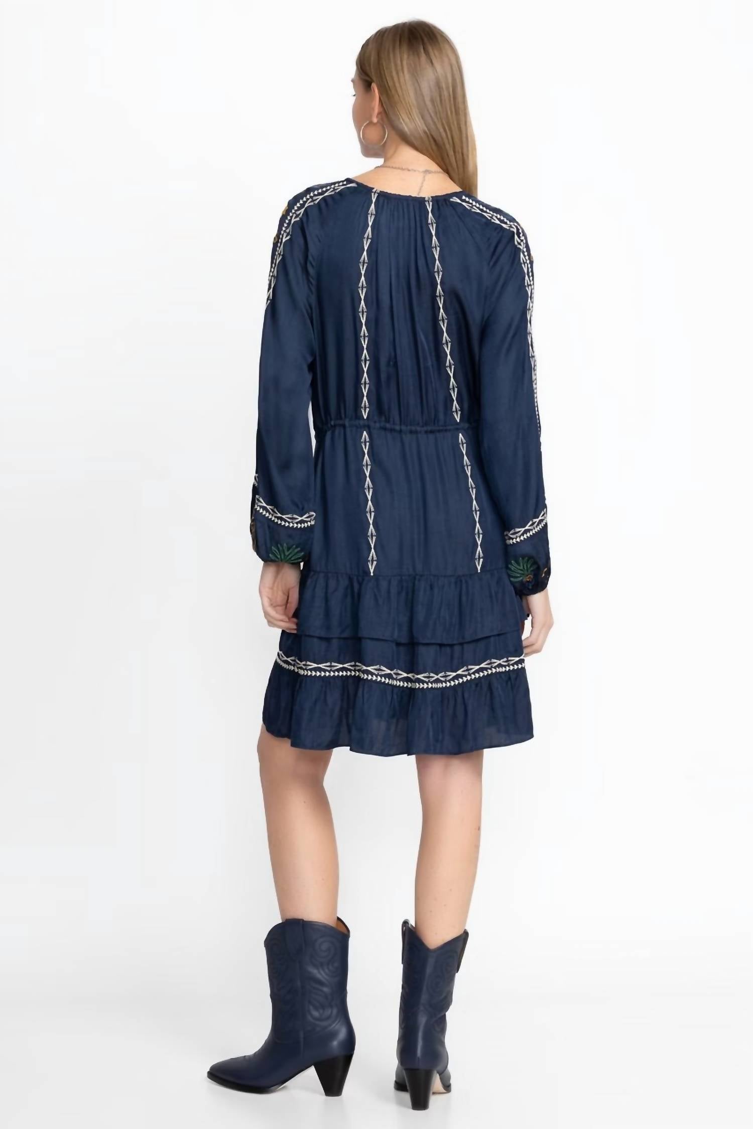 Johnny Was - Lexie Tiered Mini Dress