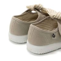 Victoria - Girls' Slip On Canvas Bow Shoes