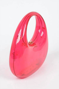 3Am By H&D Accessories - Women's Transparent Acrylic Clutch Bag