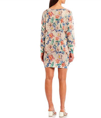 M Made In Italy - Kelen Knitted Long Sleeve Sweater Mini Tunic Dress