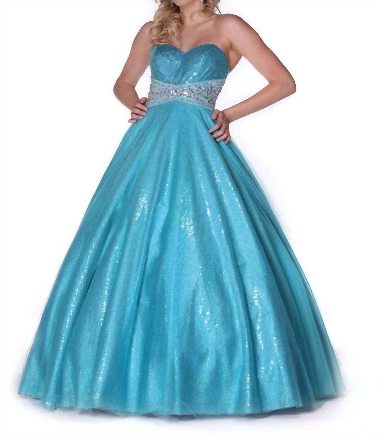 Karishma Creations - Luxurious Sweetheart French Tulle Ball Gown