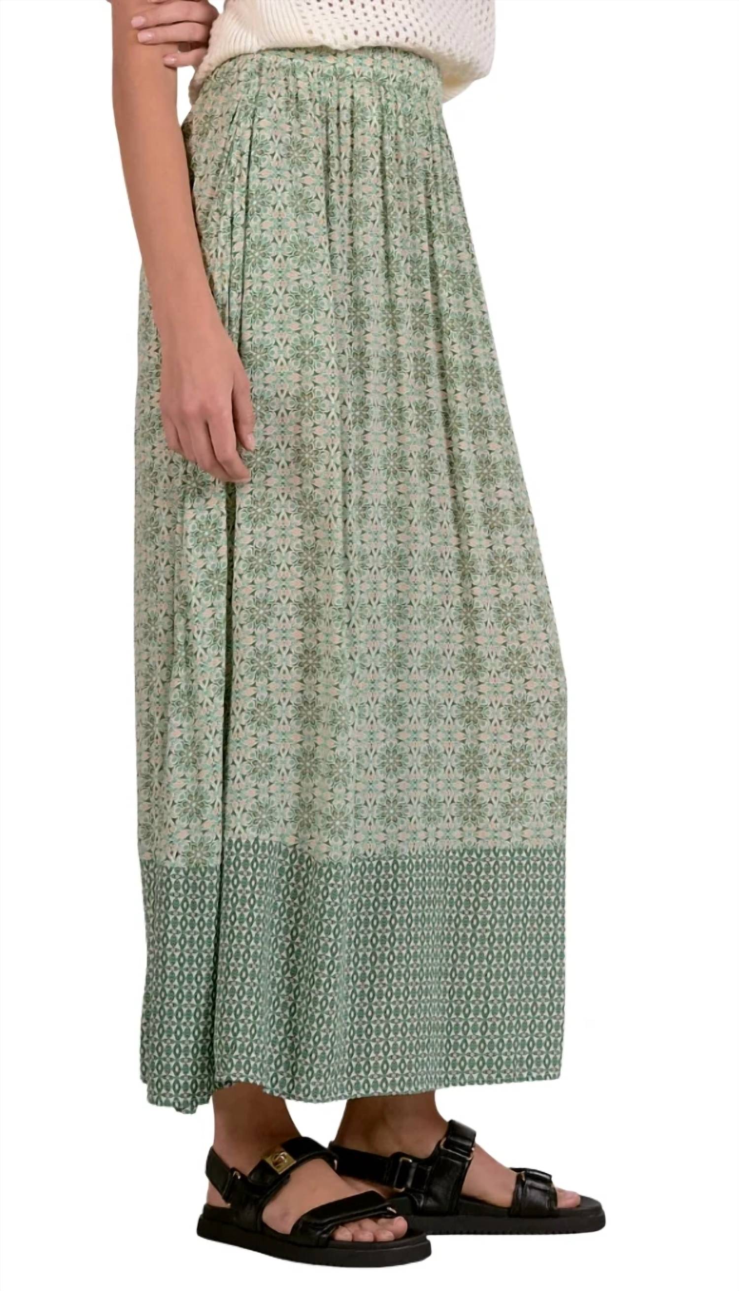 Elan - Willow Wander Maxi Skirt