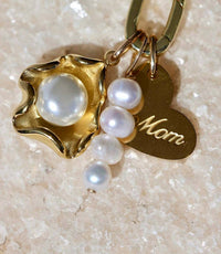 farrah b JEWELRY Women's I Love You Mom Necklace in gold - women's jewelry - view 5