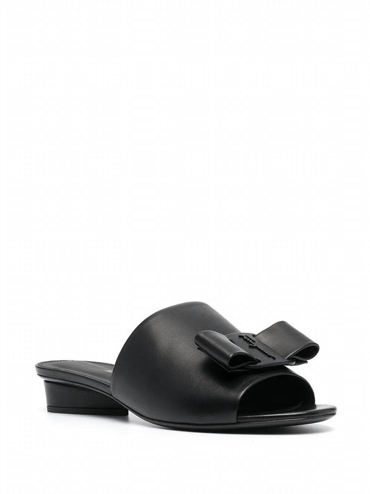 Salvatore Ferragamo - Women's Double Bow Mule Sandals