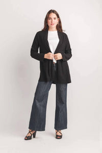 Papillon - Long Stretch Knit Cardigan