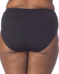Kenneth Cole - Plus Size Shirred Tankini Bottom