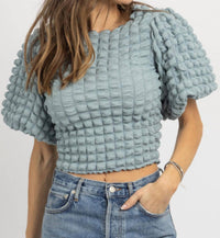 Miou Muse - Jordi Textured Top