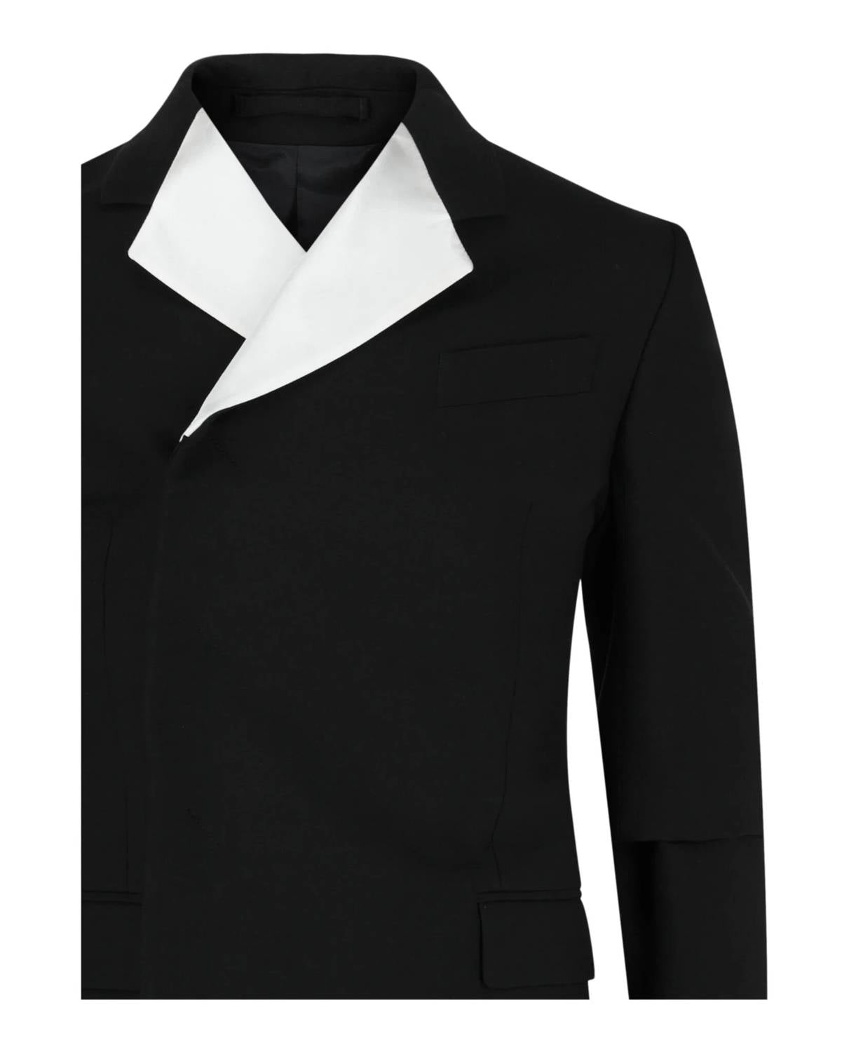 Salvatore Ferragamo - Women's Silk Trimmed Double-breasted Blazer
