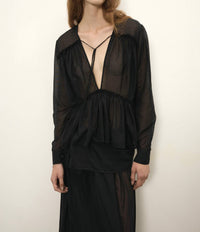 Paris Georgia - Silk Voile Top