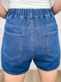 Davi & Dani - High-rise Cotton Skort