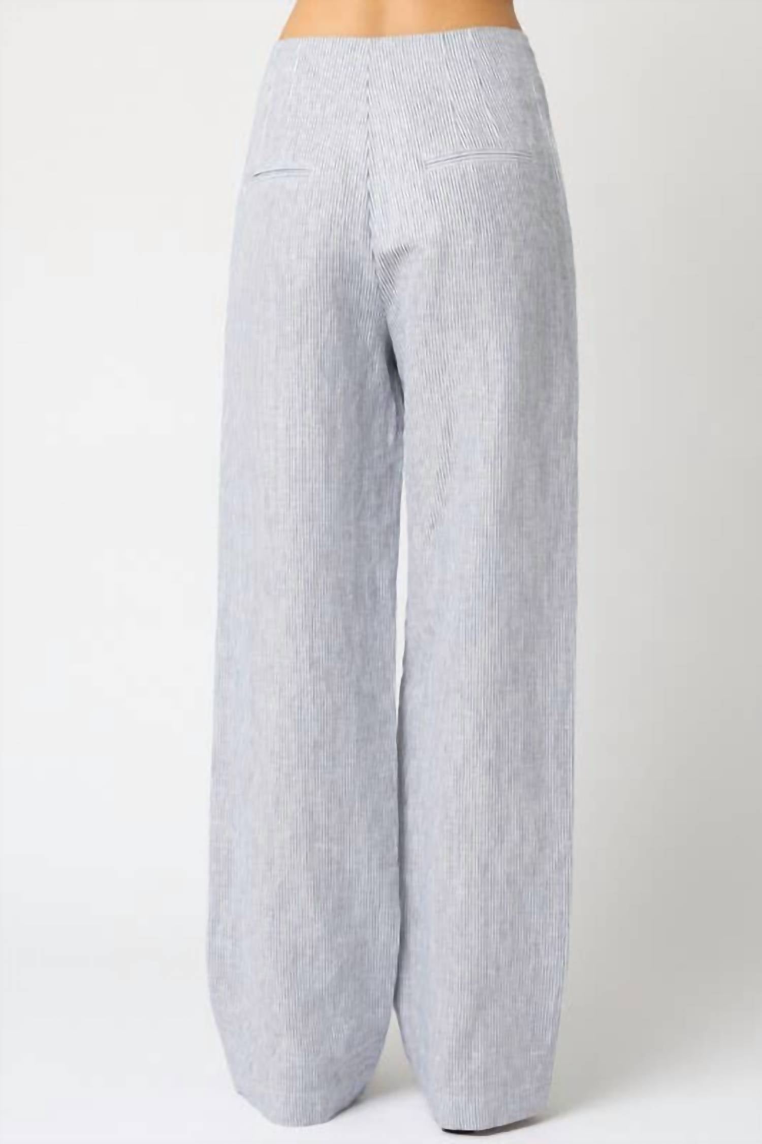 Olivaceous - Camilla Stripe Pants
