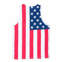 Rowdy Gentleman - Men's The American Flag Tank Top