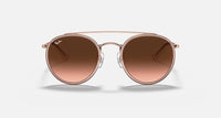 Ray Ban - Round Double Bridge Non Polarized Sunglasses Rb3647n 9069a5