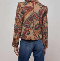 L'Agence - Kelsey Cropped Peacoat