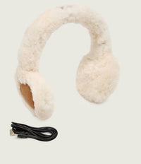 UGG Sheepskin wireless earmuffs in chestnut - women's accessory - alternate view