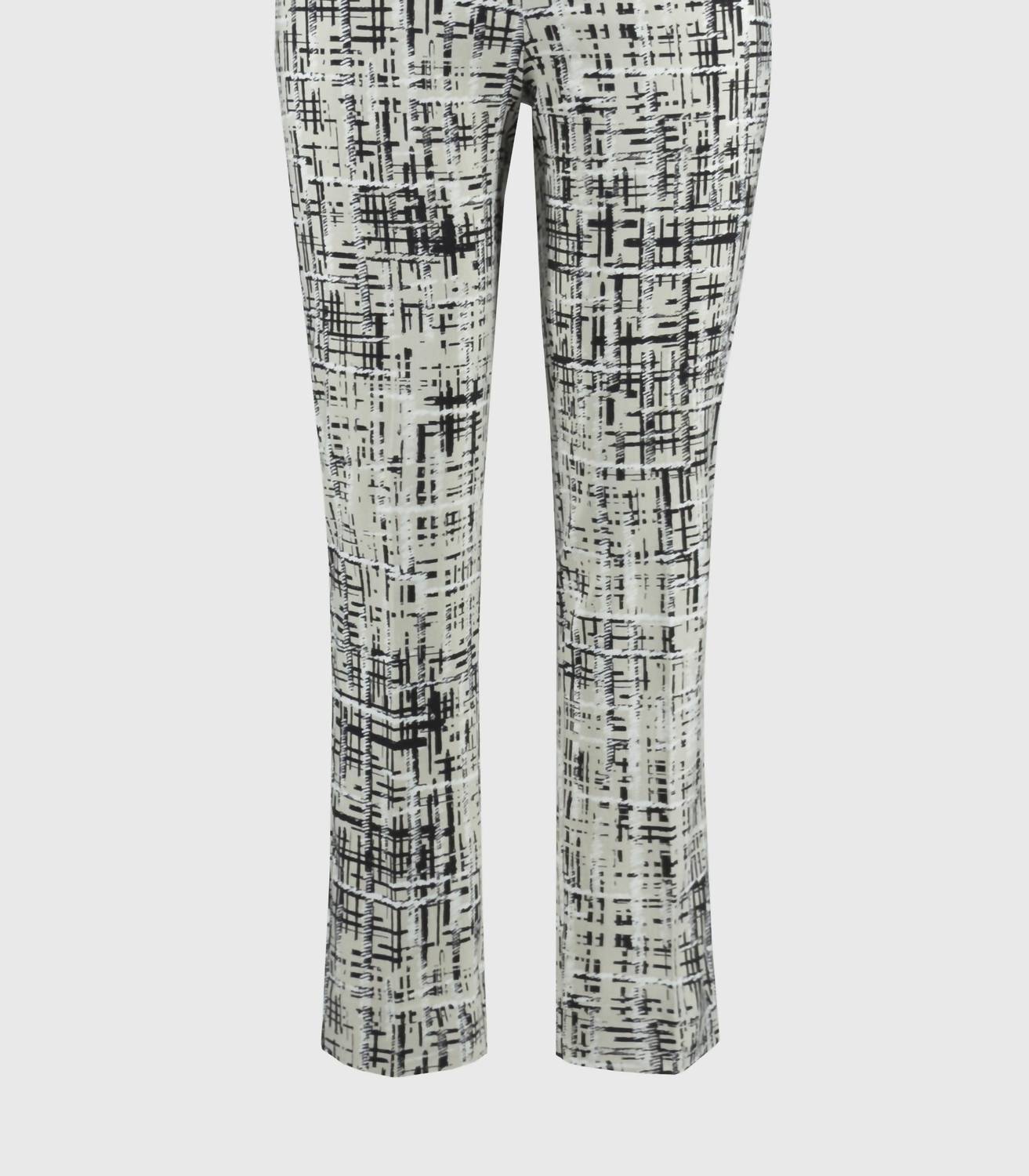 Joseph Ribkoff - Millennium Abstract Print Slim Pants