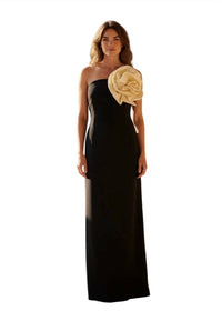 Marchesa - Camelia Crepe Sleeveless Midi Dress