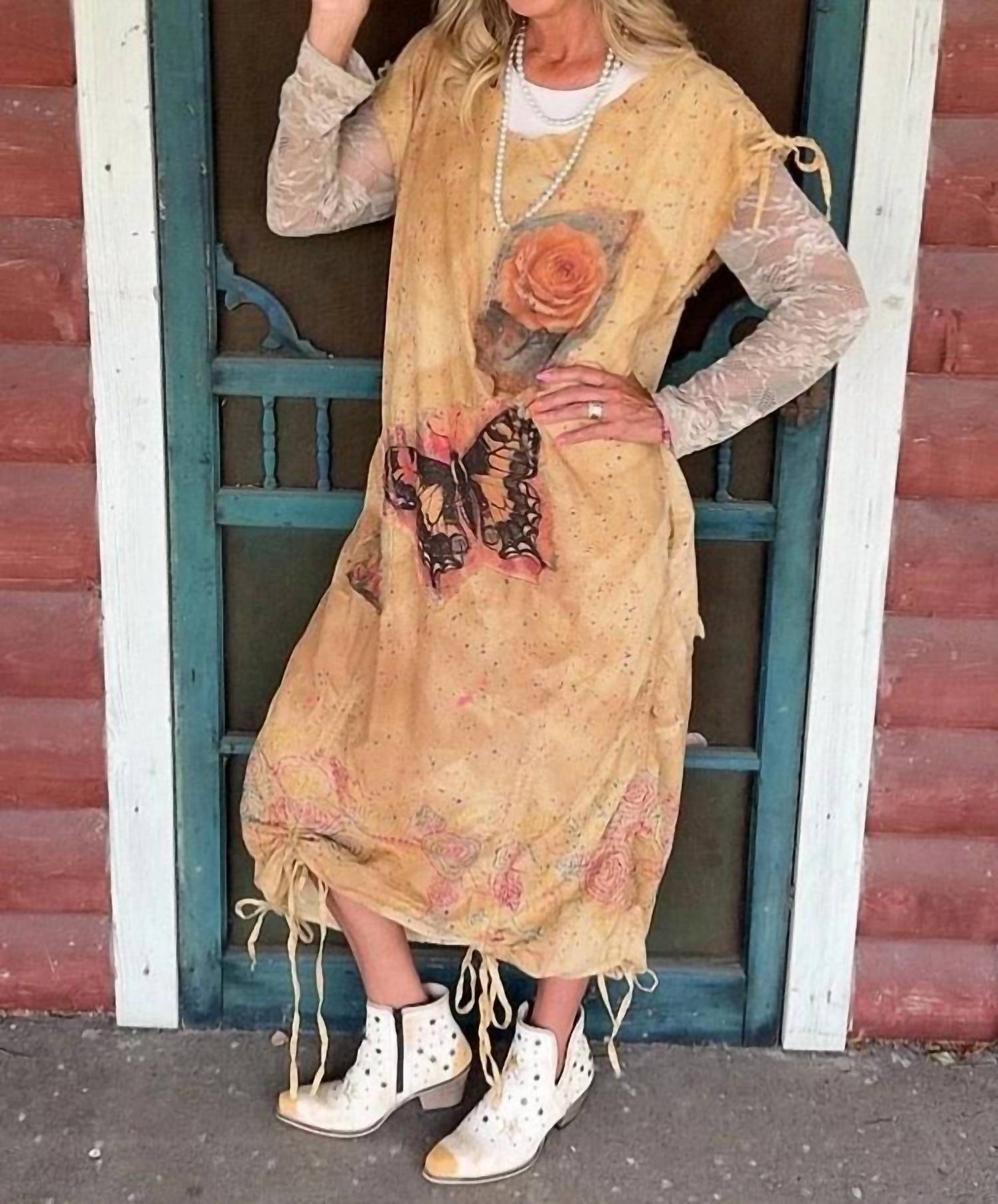 A Rare Bird - Moonglow Butterfly Dress
