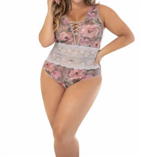 Mapale - Enchanting Teddy Bodysuit - Plus