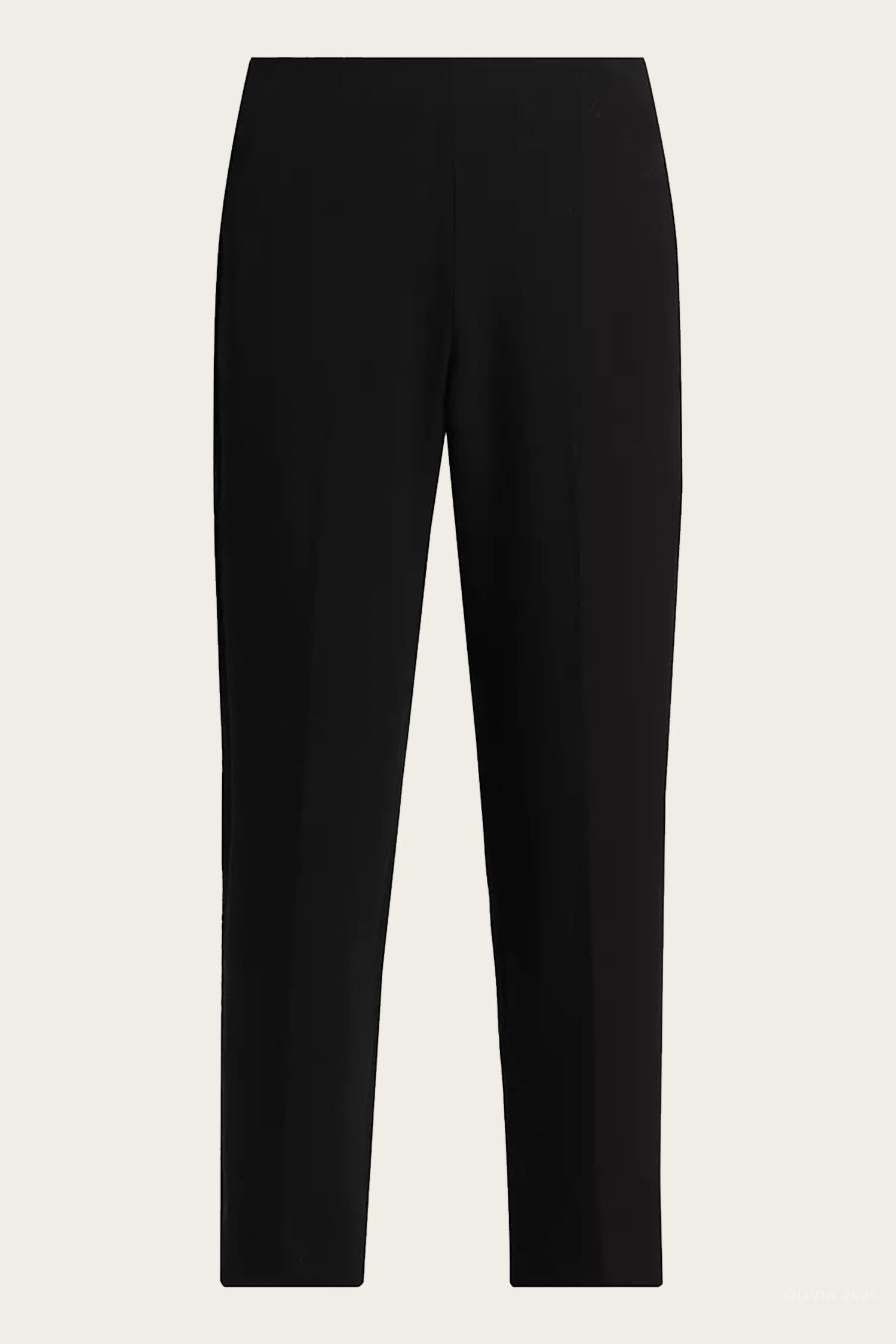 Vince - Velvet-trim Pull-on Pants