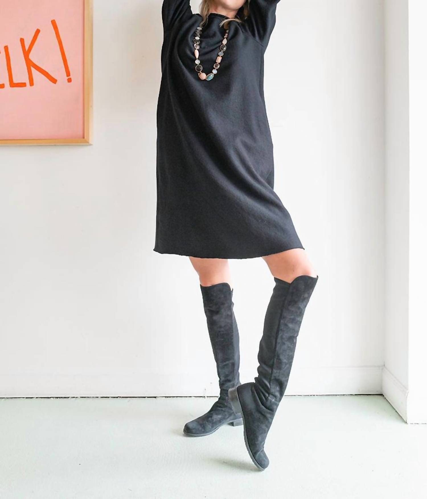 Katharina Hovman - Fashion Wool Knit Pullover Dress