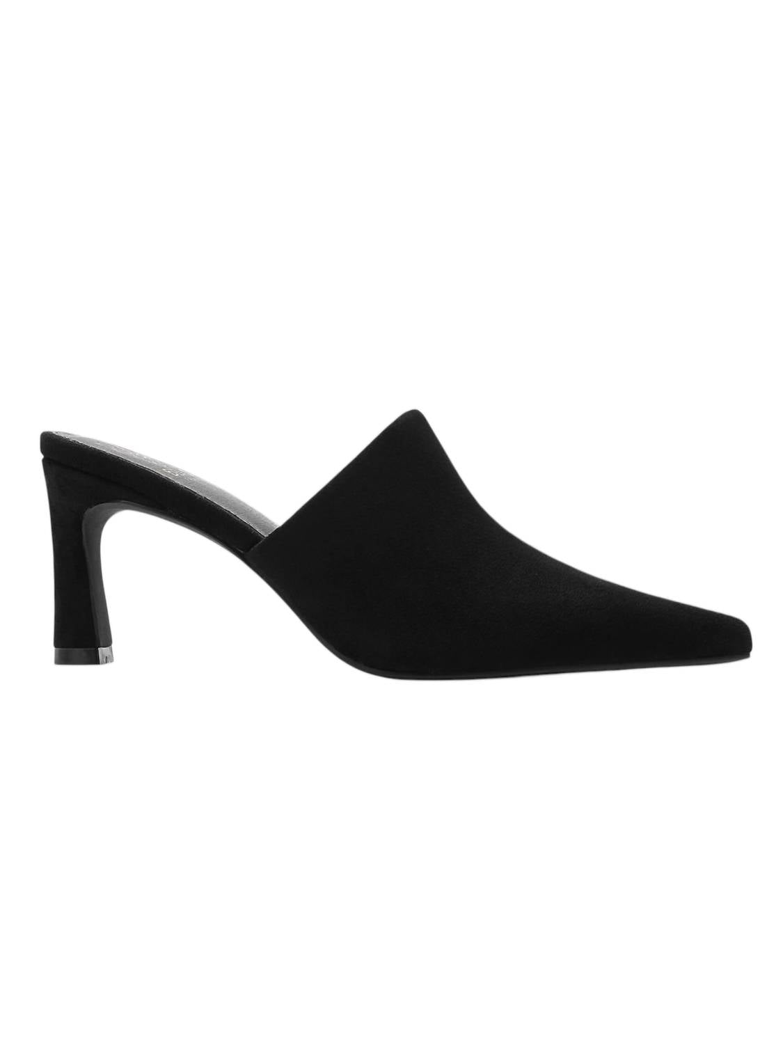 Beast Fashion - Women's Pointed Slip On Kitten Heels