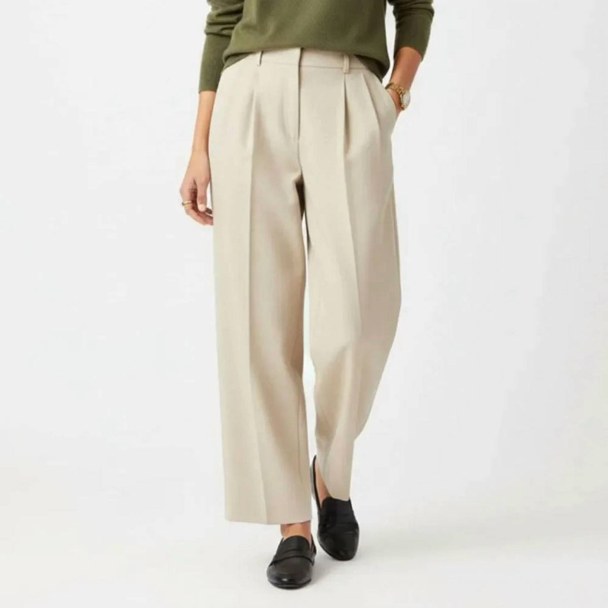 Yansi Fugel - High Waist Barbara Capri Pants